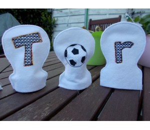 ITH Teelichthülle - Fußball Deutschland